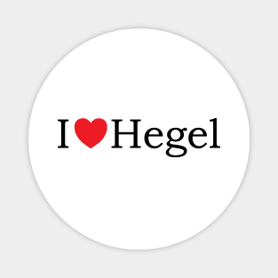 I Heart Hegel, I <3 Hegel Magnet